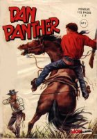 Scan d'une couverture Dan Panther dessine par Santo D'Amico